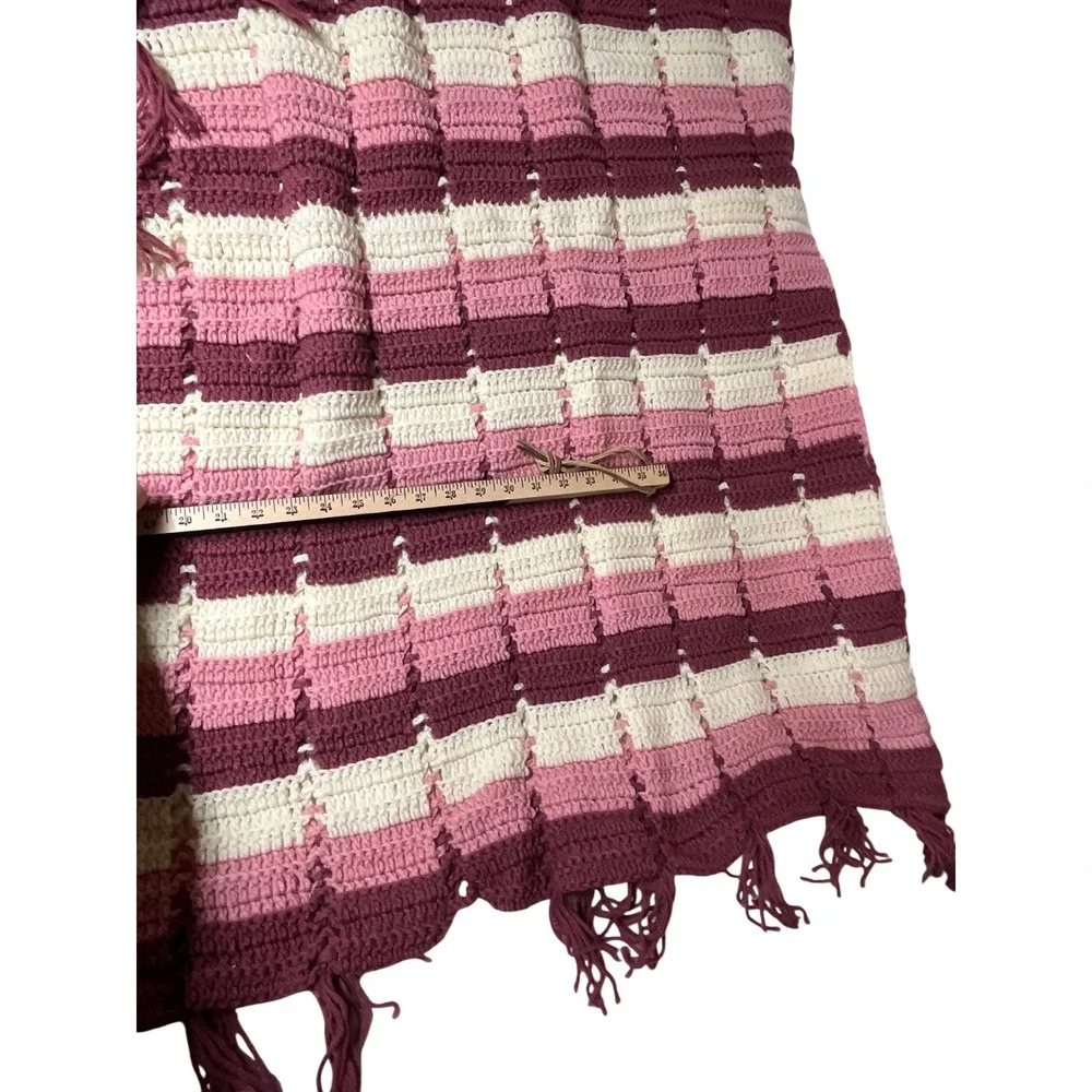 Handmade Crochet Blanket‎ Throw 45